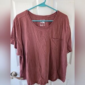 The North Face Dusty Rose Plus Size Tee T shirt 2X